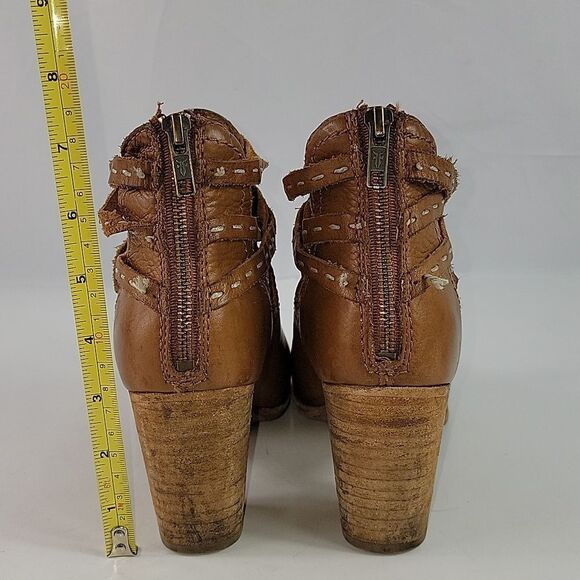 Frye Naomi Pickstitch Shootie Women's Ankle Booties - Picture 5 of 14